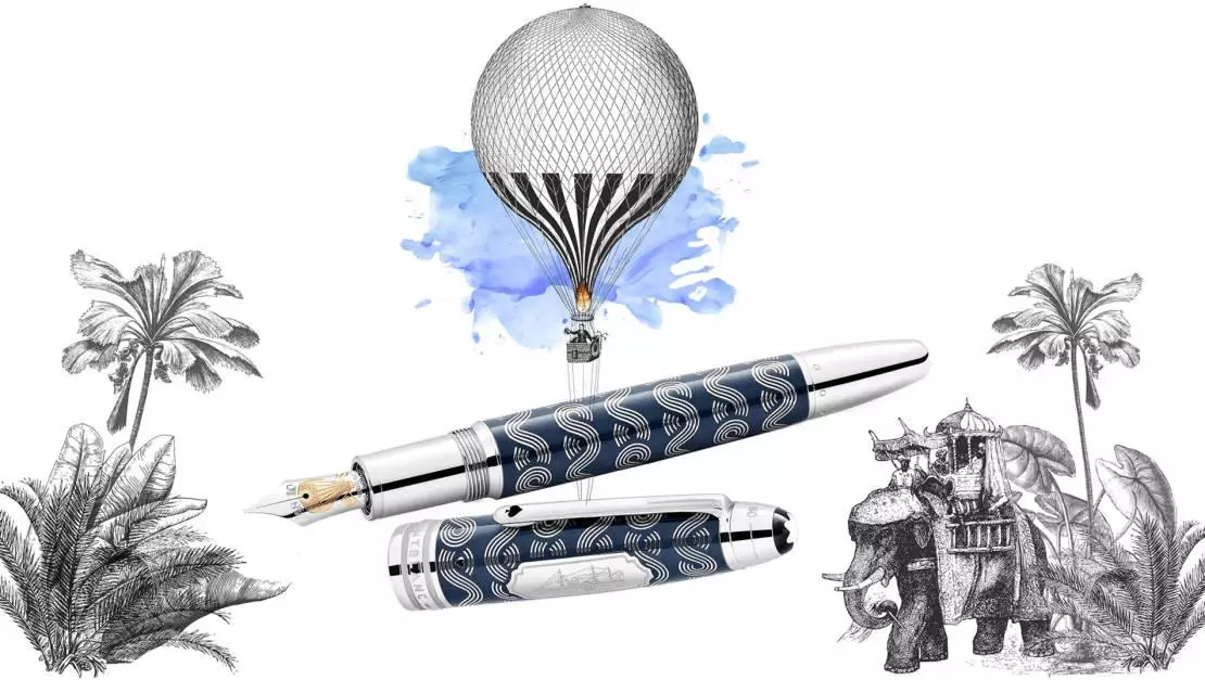 Montblanc rend hommage à Jules Verne